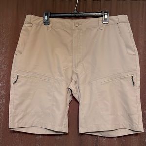 Men’s flat front shorts